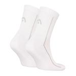 Head Tennis Performance Short Crew Socks 2P White